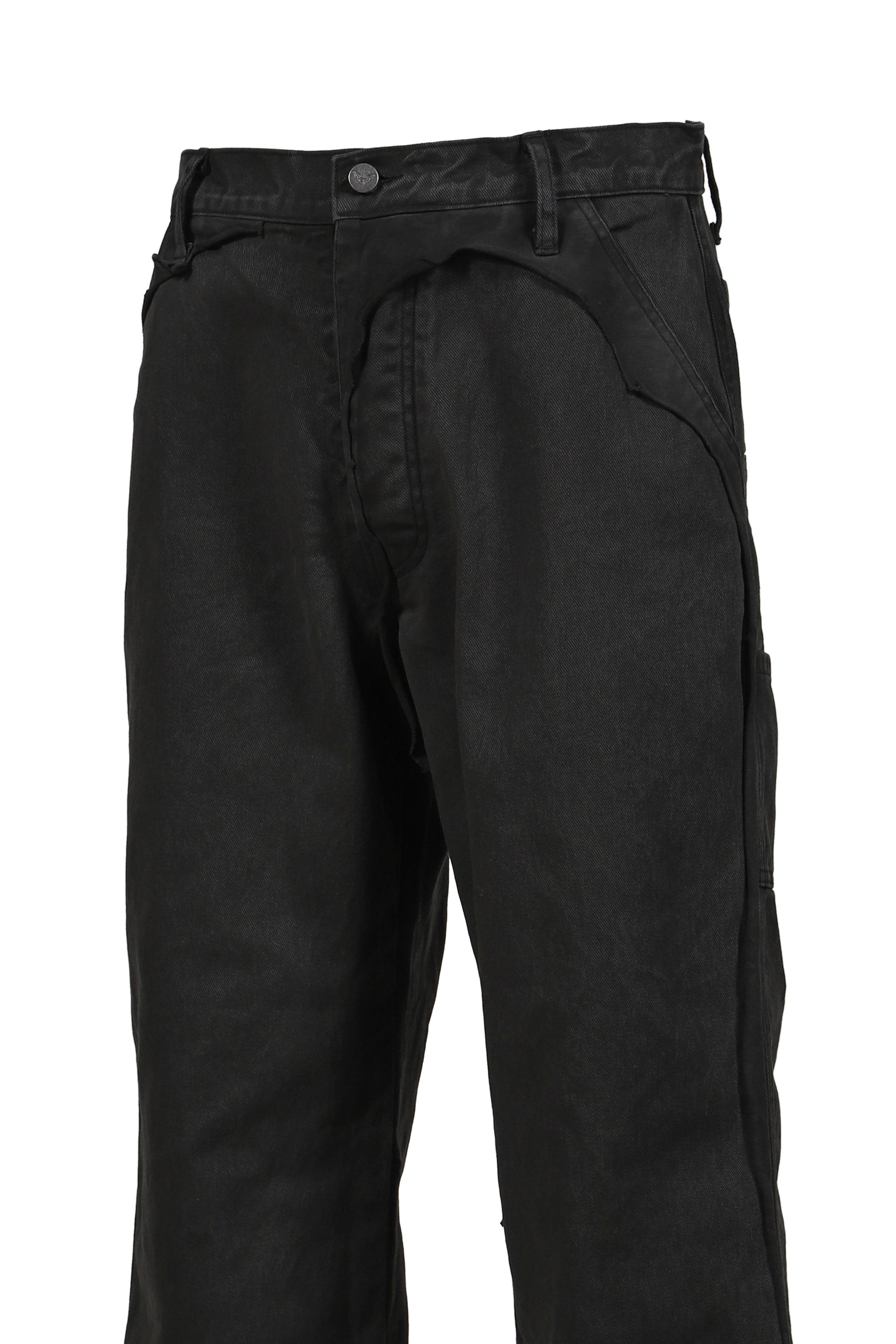UNDERGROUND CUT OUT PANTS / BLK OIL 