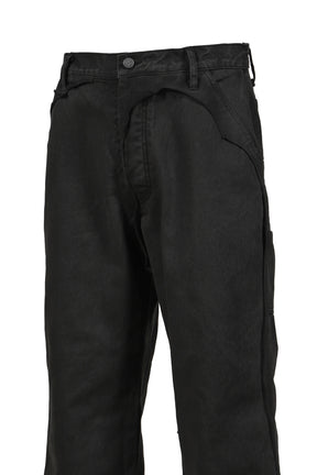 UNDERGROUND CUT OUT PANTS / BLK OIL 