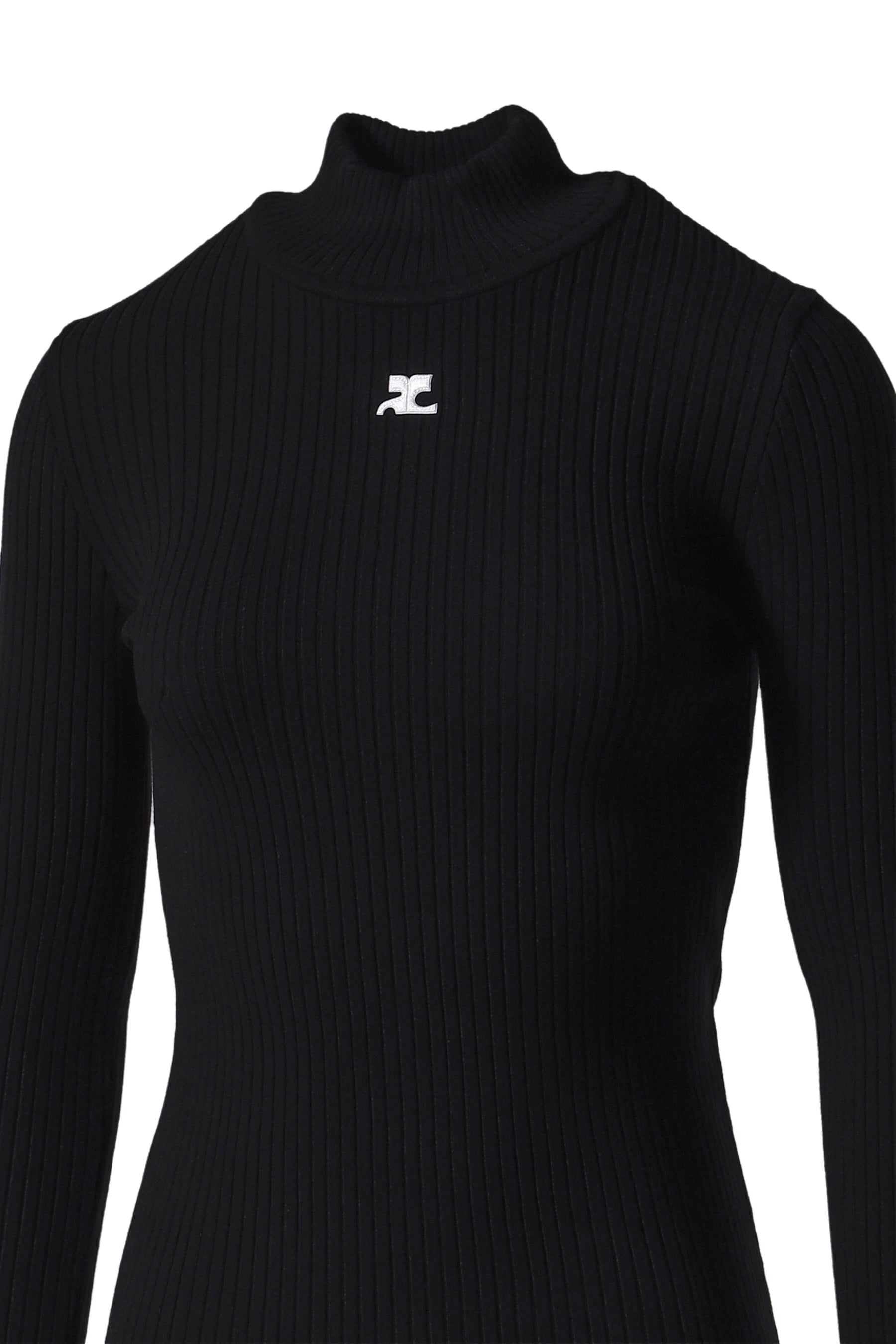 REEDITION KNIT LS JUMPER / BLACK