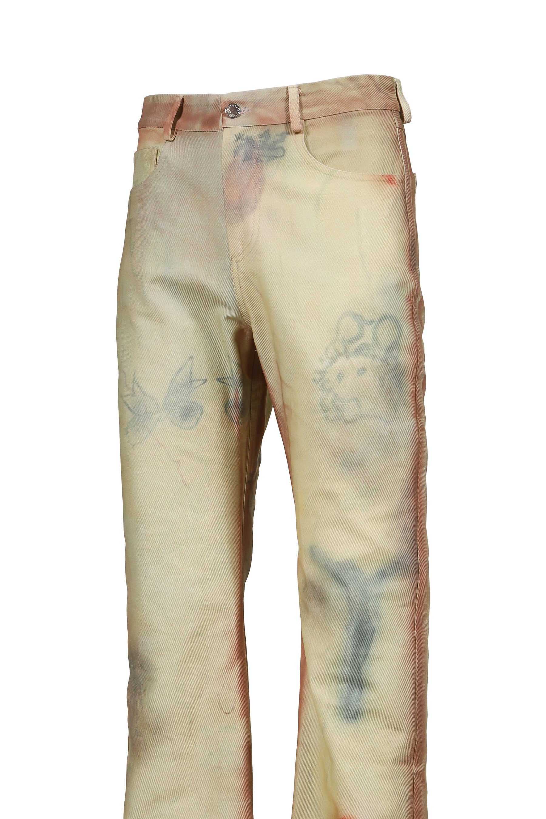 SKIN PANTS / OFF WHT