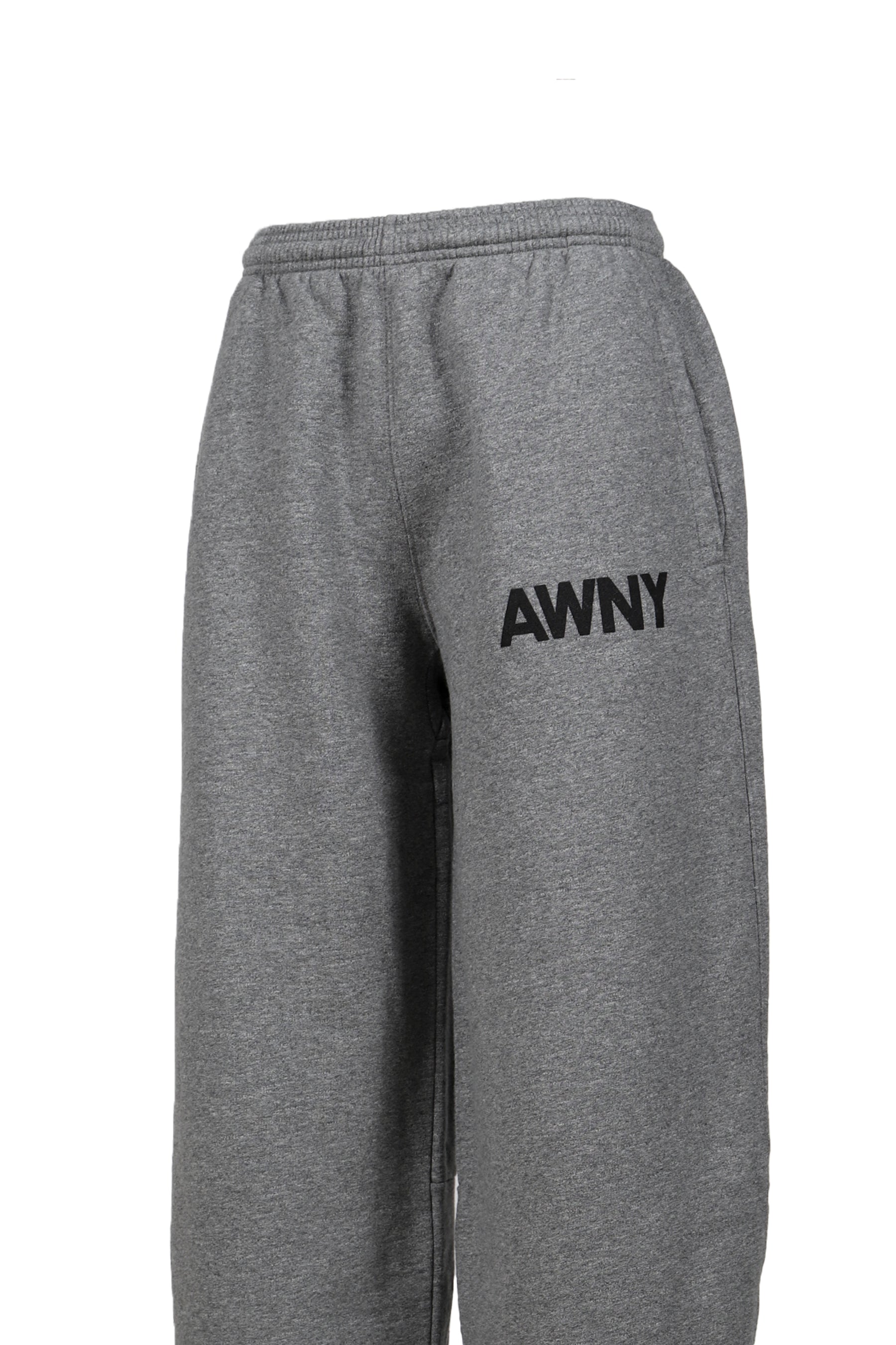 alexanderwang GRAPHIC ARTICULATED LEG SWEATPANT / DH GRY