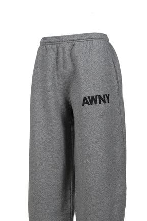 alexanderwang GRAPHIC ARTICULATED LEG SWEATPANT / DH GRY