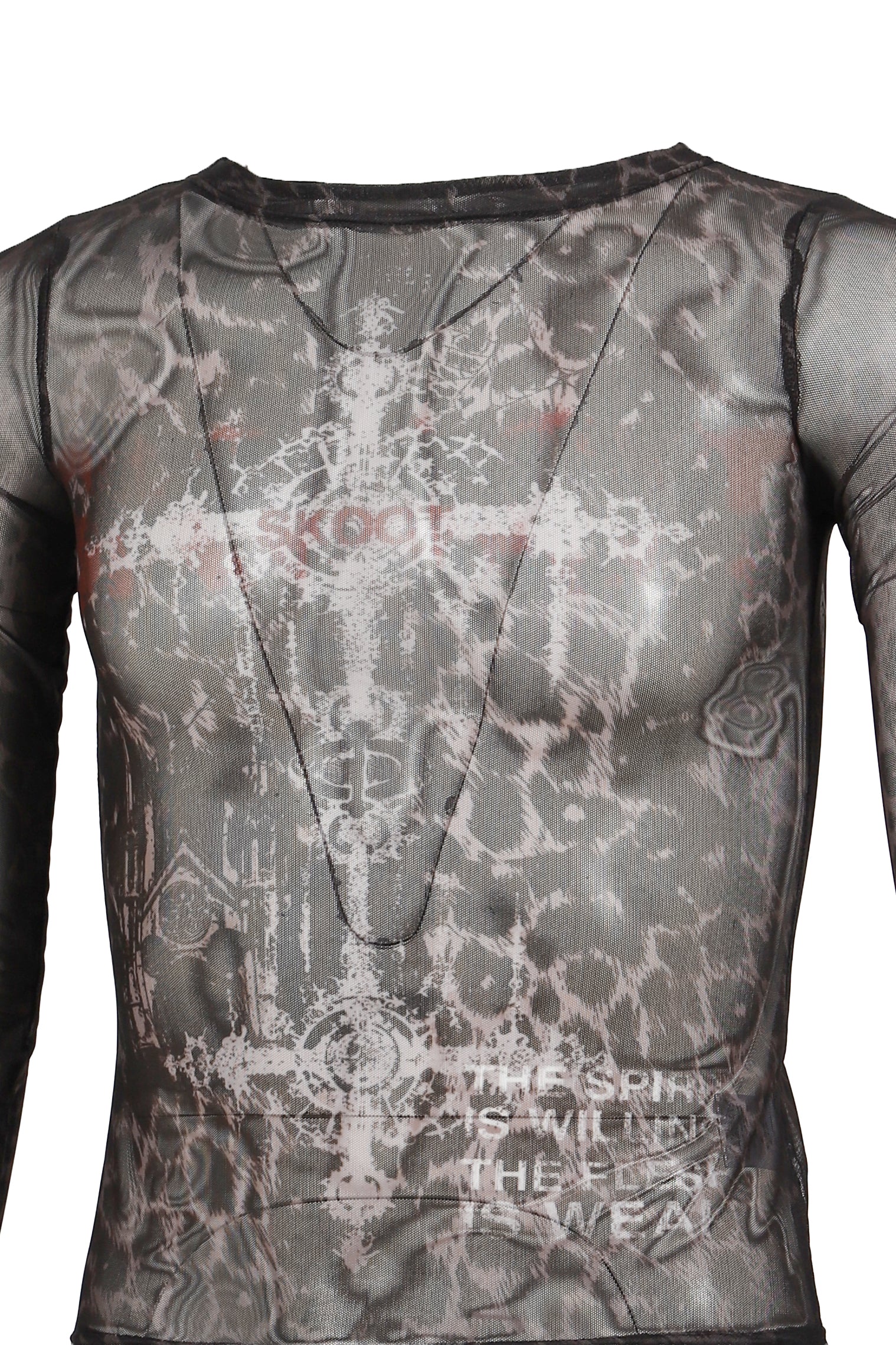 FERAL MESH SHIRT / LEOPARD