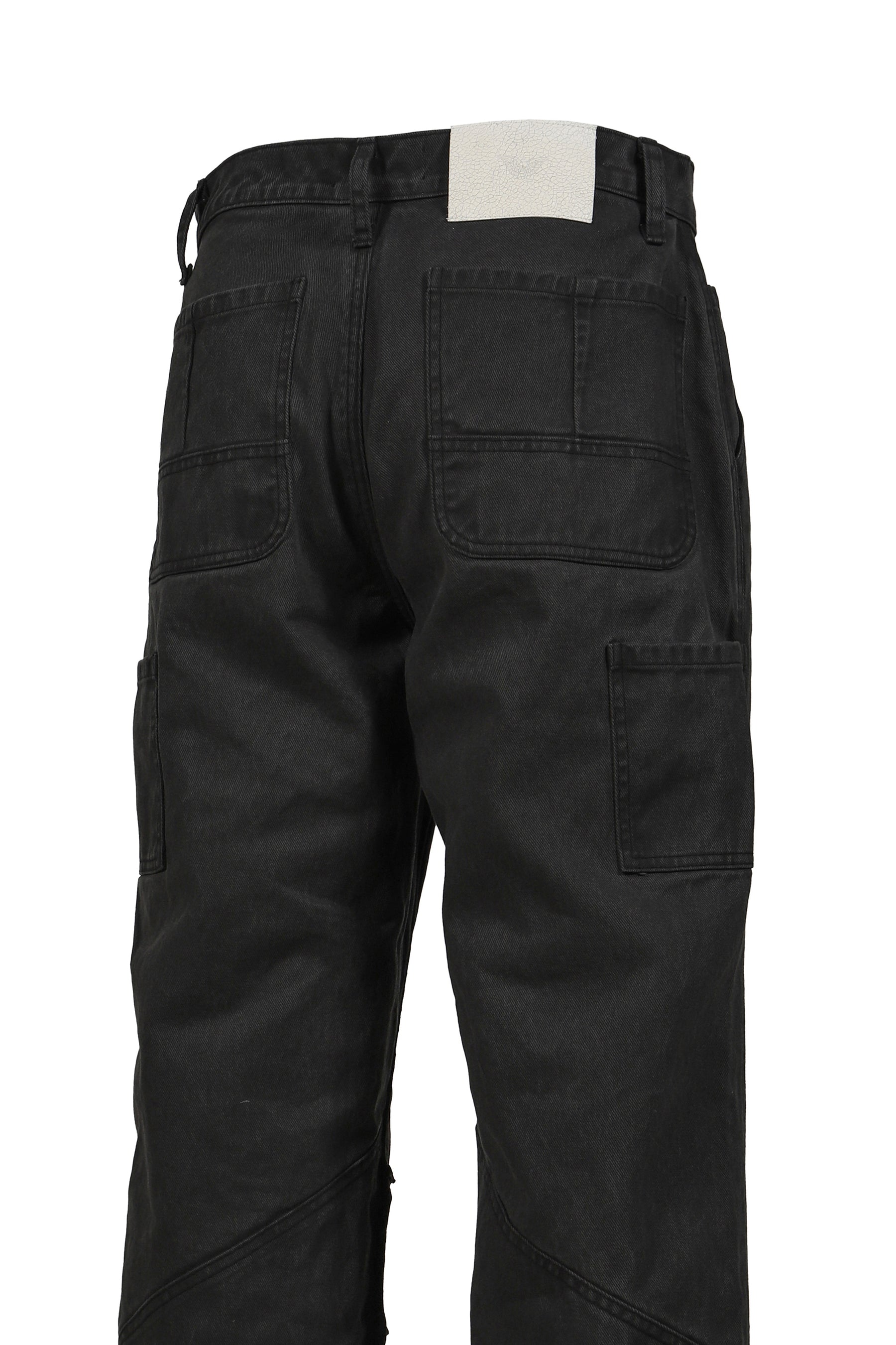 UNDERGROUND CUT OUT PANTS / BLK OIL 