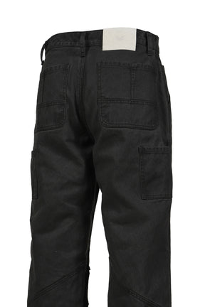 UNDERGROUND CUT OUT PANTS / BLK OIL 