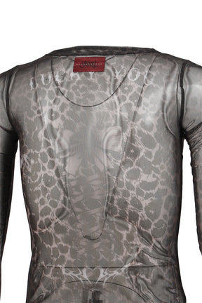 FERAL MESH SHIRT / LEOPARD