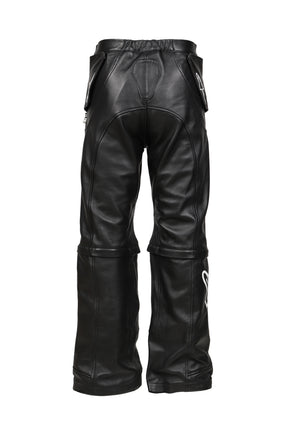 2.0 NEO BAT LEATHER PANTS / BLK