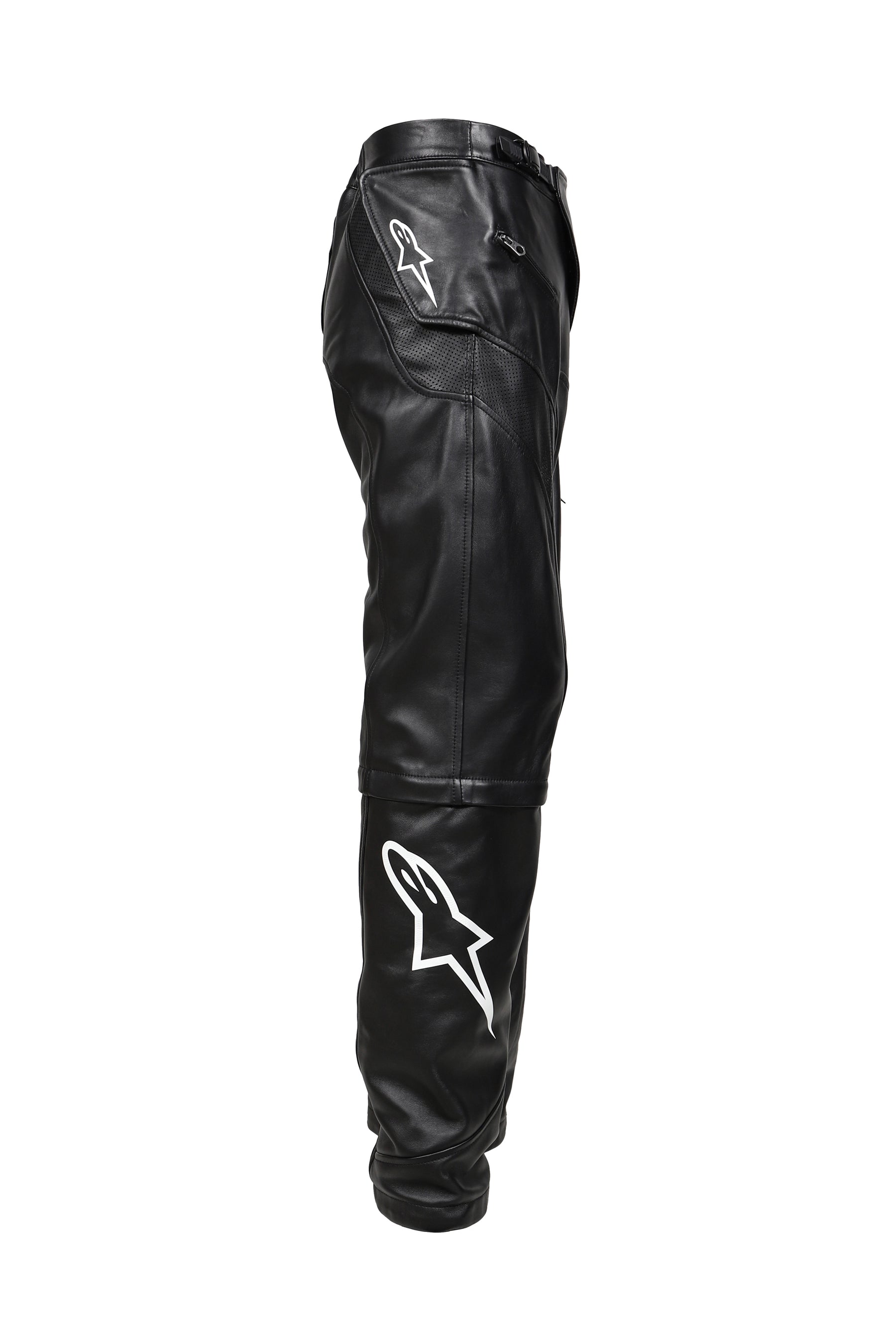 2.0 NEO BAT LEATHER PANTS / BLK