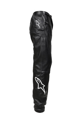 2.0 NEO BAT LEATHER PANTS / BLK