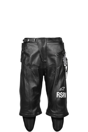 2.0 NEO BAT LEATHER PANTS / BLK