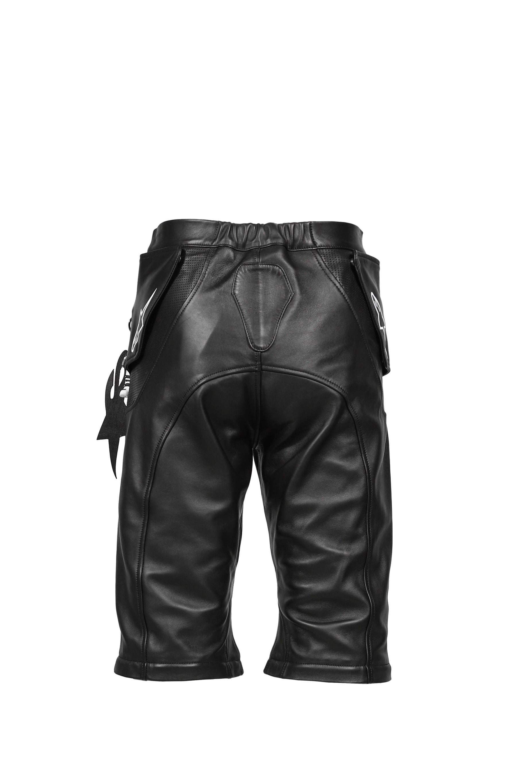2.0 NEO BAT LEATHER PANTS / BLK