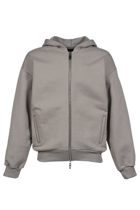 CLASSIC ZIPUP HOODIE / DUST