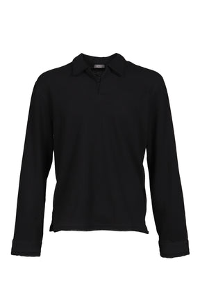 EP.9 01 POLO SHIRT / BLK