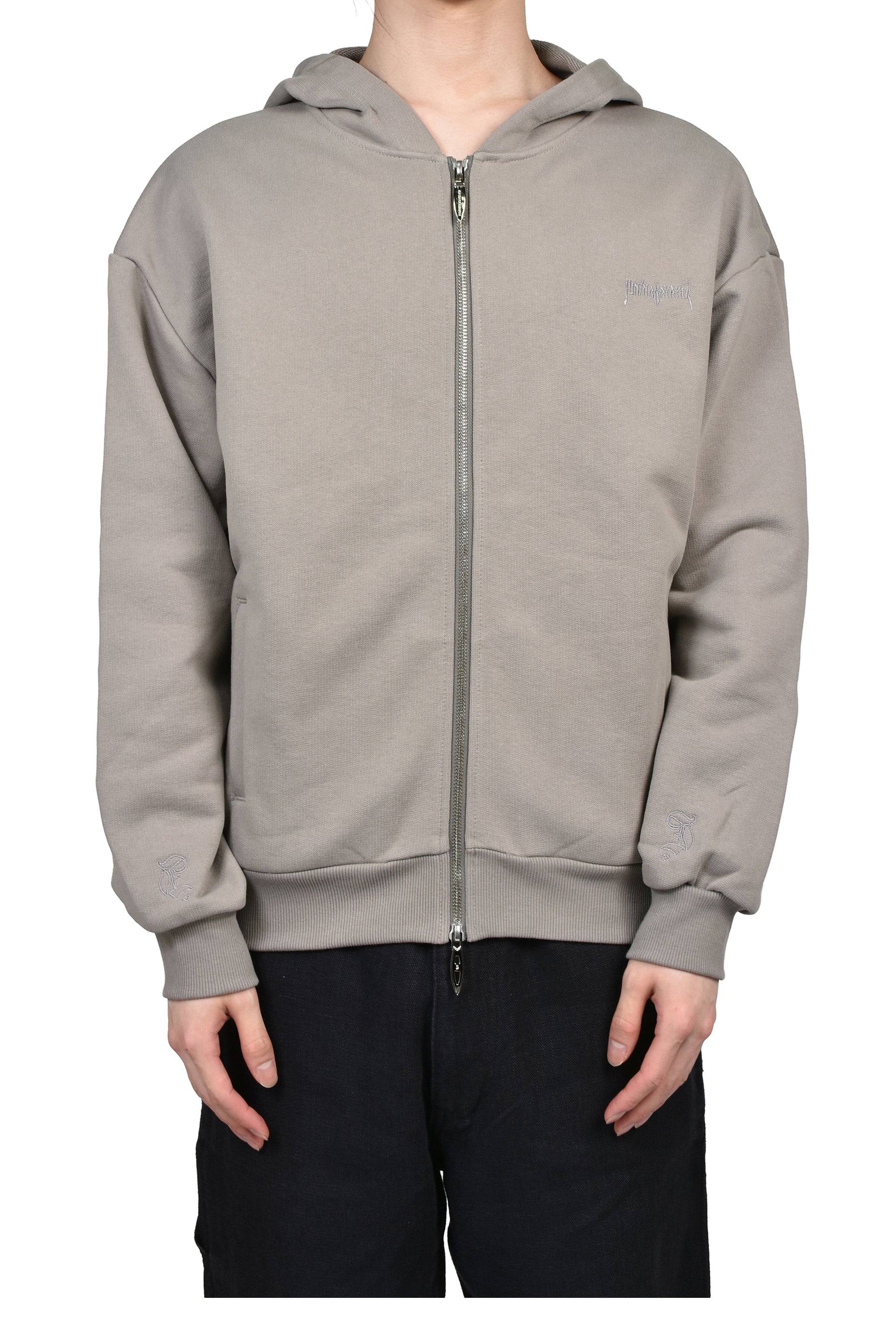 CLASSIC ZIPUP HOODIE / DUST