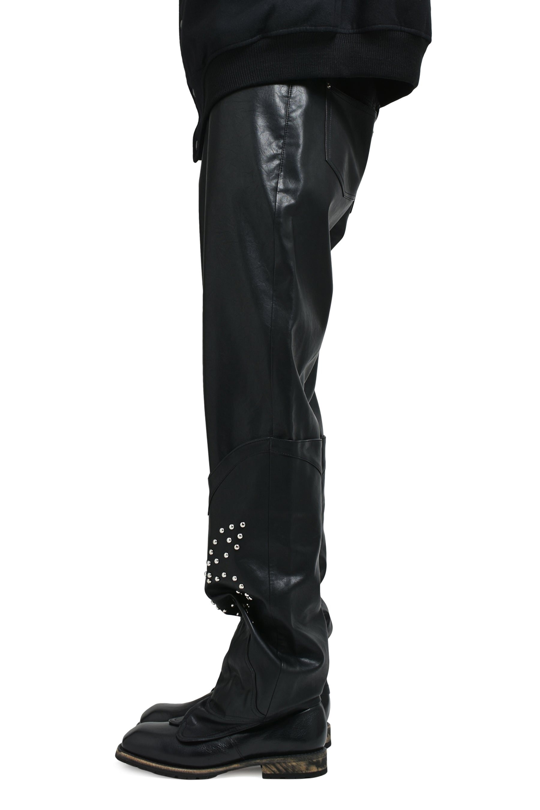 WESTERN BOOT TROUSERS / BLK