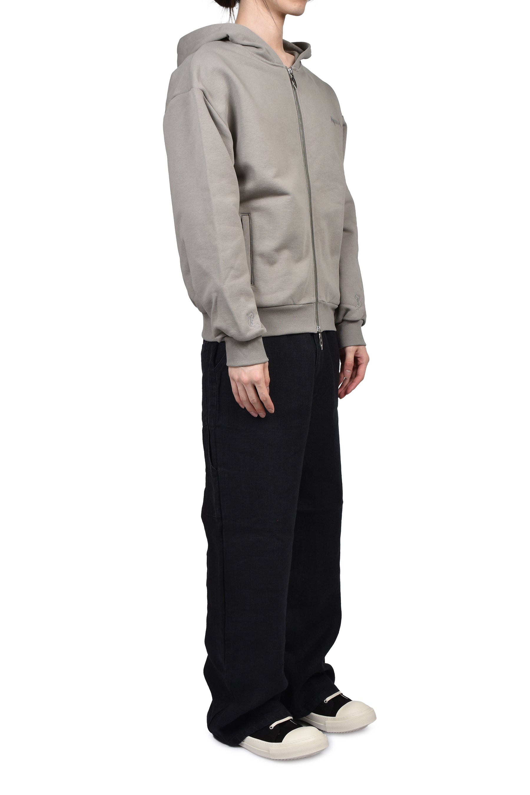 CLASSIC ZIPUP HOODIE / DUST