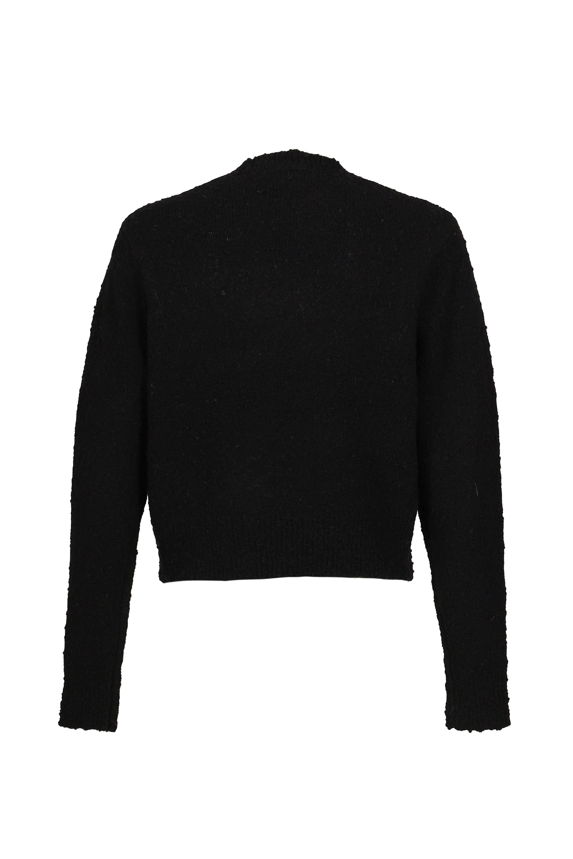 "DANNY" PILLING KNIT / BLK