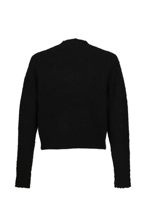 "DANNY" PILLING KNIT / BLK