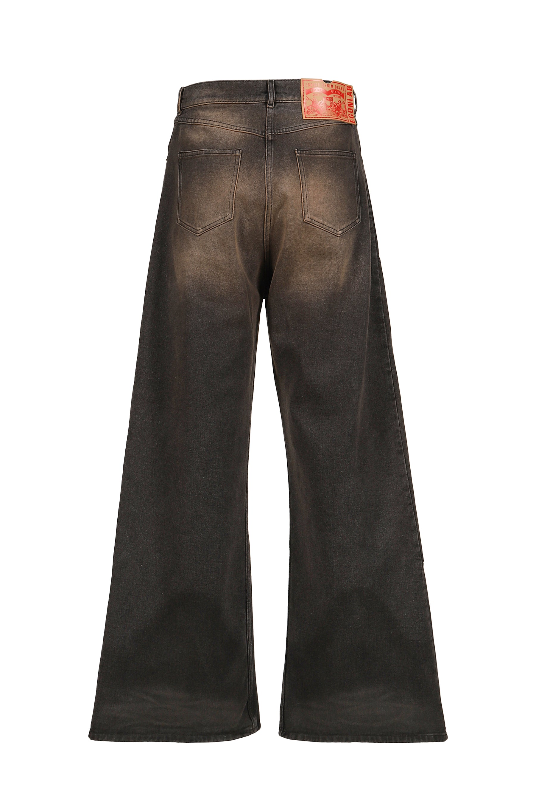 BAGGY DENIM / WET BLK