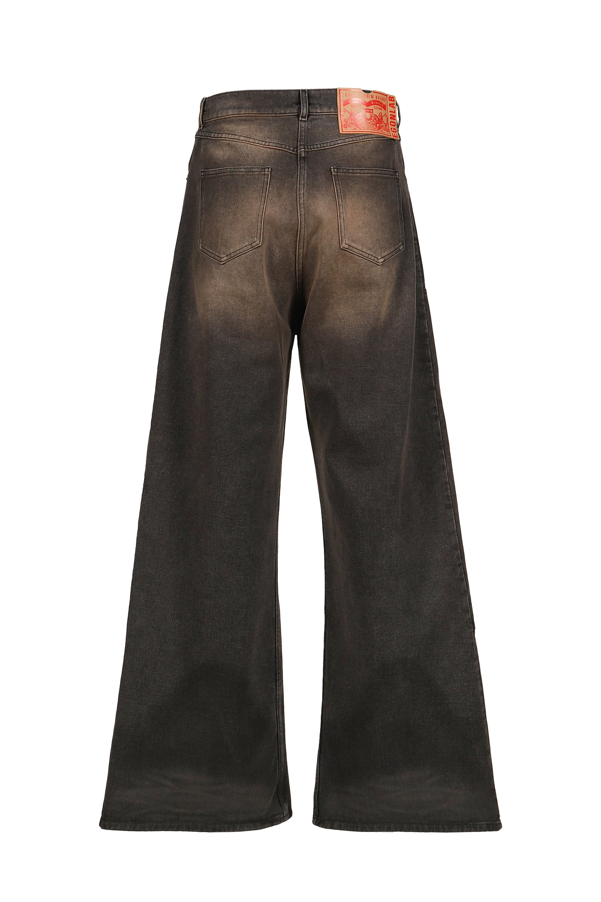 BAGGY DENIM / WET BLK