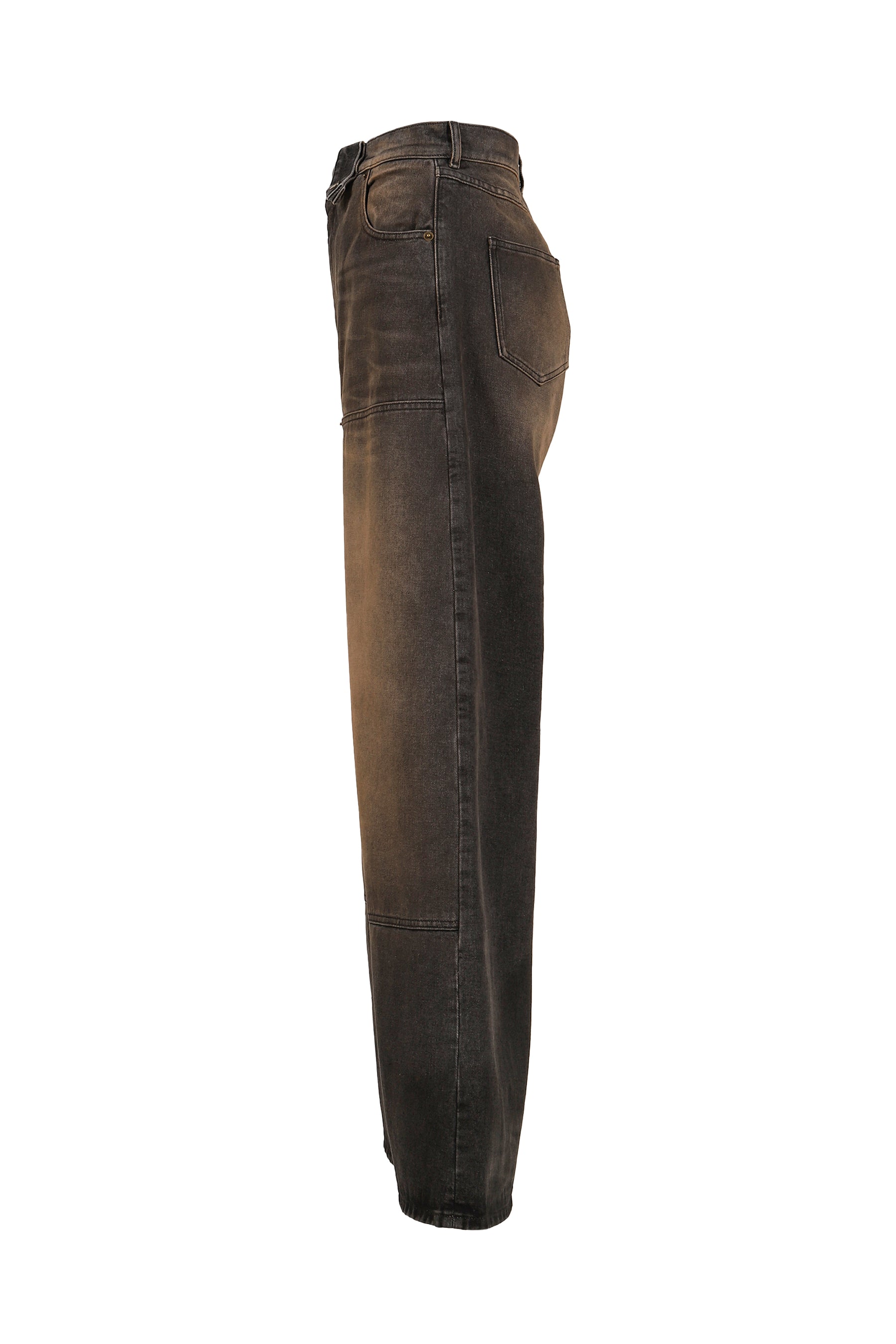 BAGGY DENIM / WET BLK