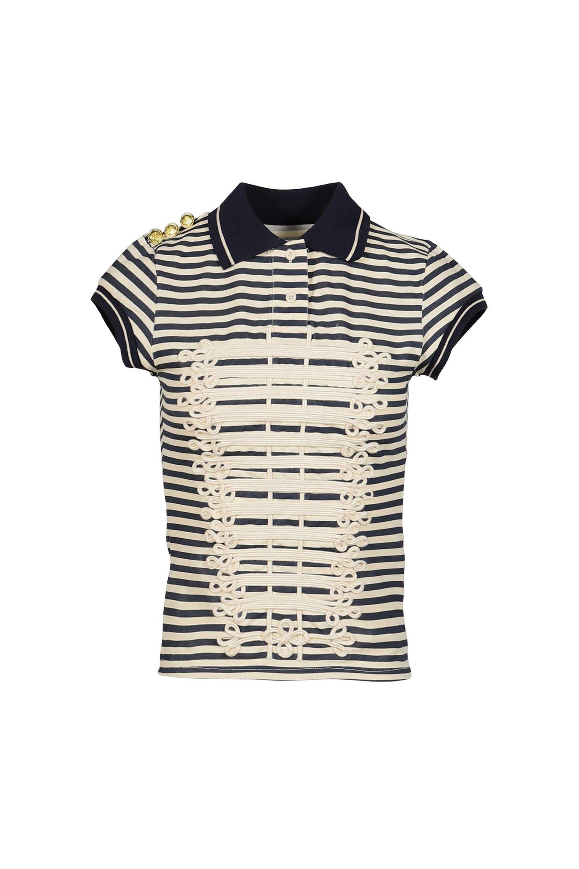 HARBOR STRIPE WOMEN'S TOP / BLK