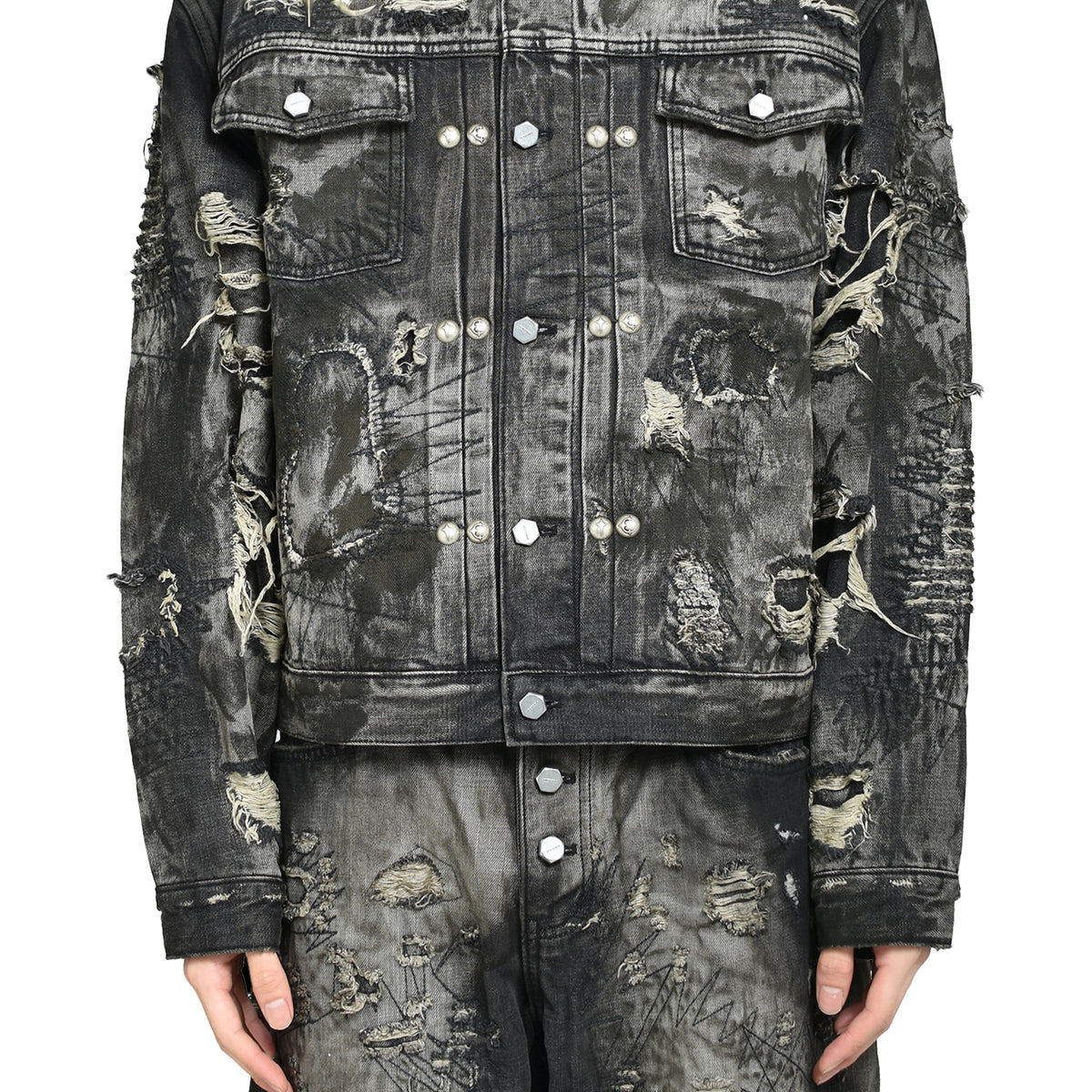 Thug Club サグクラブ デニムジャケット 2 タイムセール】 THUG CLUB サグクラブ デニム ジャケット - メルカリ