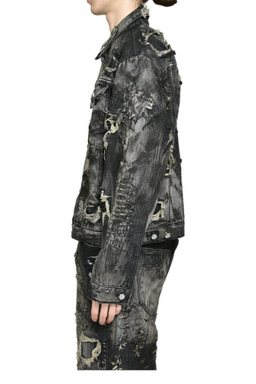 Degrémont BLACK DENIM TULIPE JACKET Acne Studios アクネストゥディオズ デニムジャケット C90095 FN
