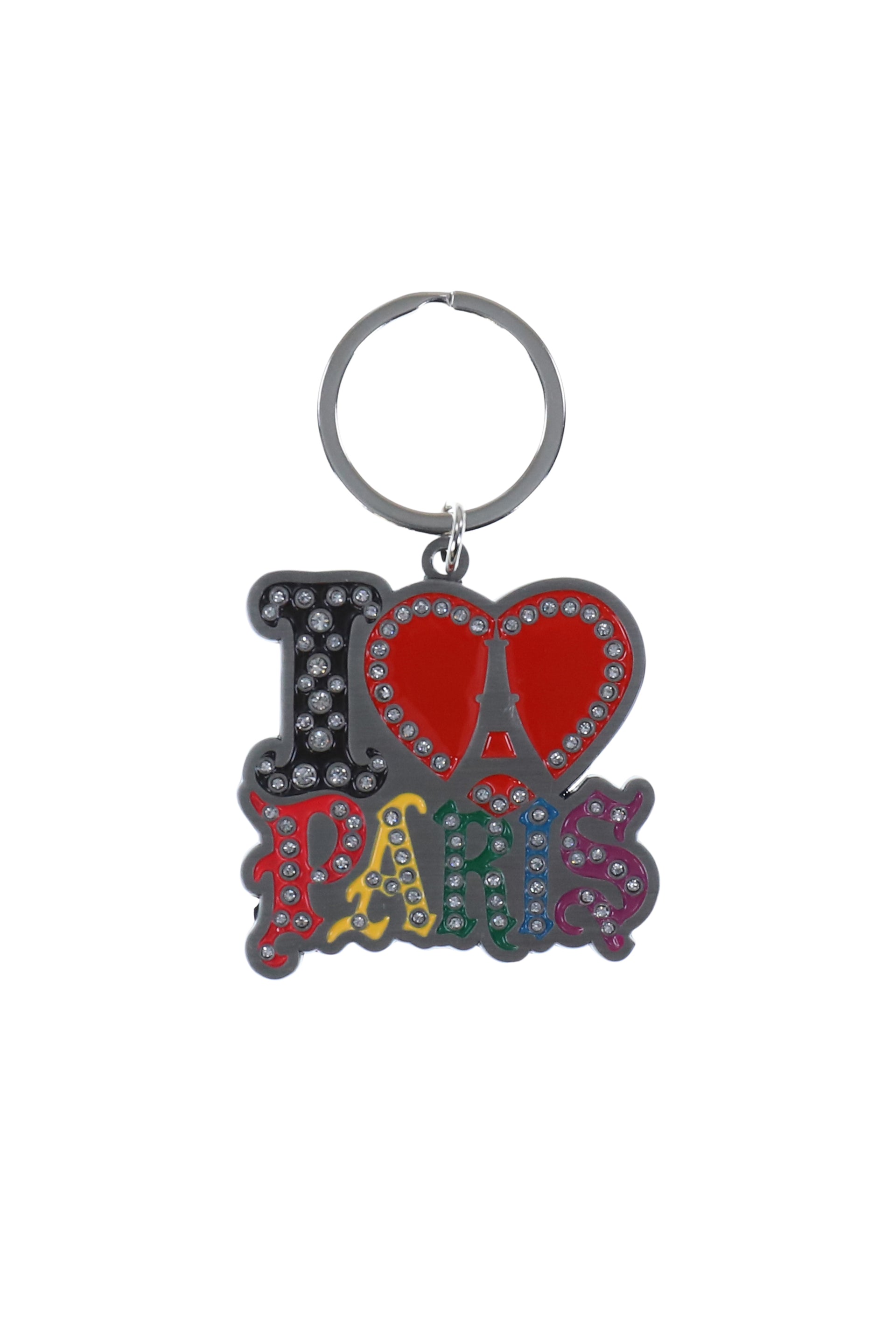 UNISEX I LOVE PARIS KEYCHAIN METAL / MULTI