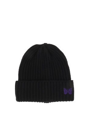 WATCH CAP - SHETLAND WOOL / BLK