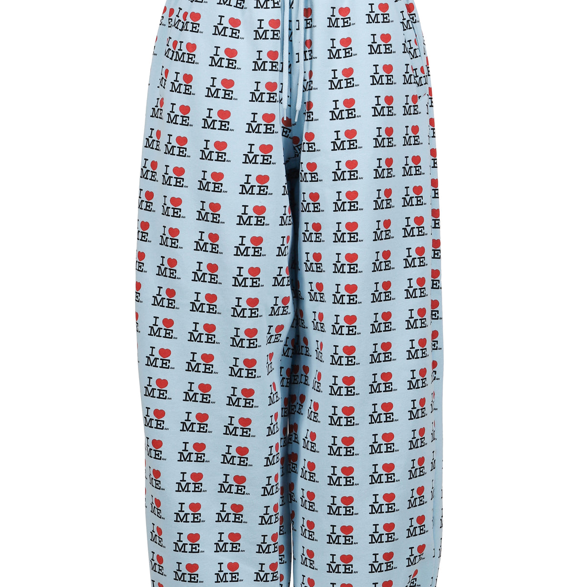 ASHLEY WILLIAMS FW25 I HEART ME BLUE JOGGERS / BLU - NUBIAN