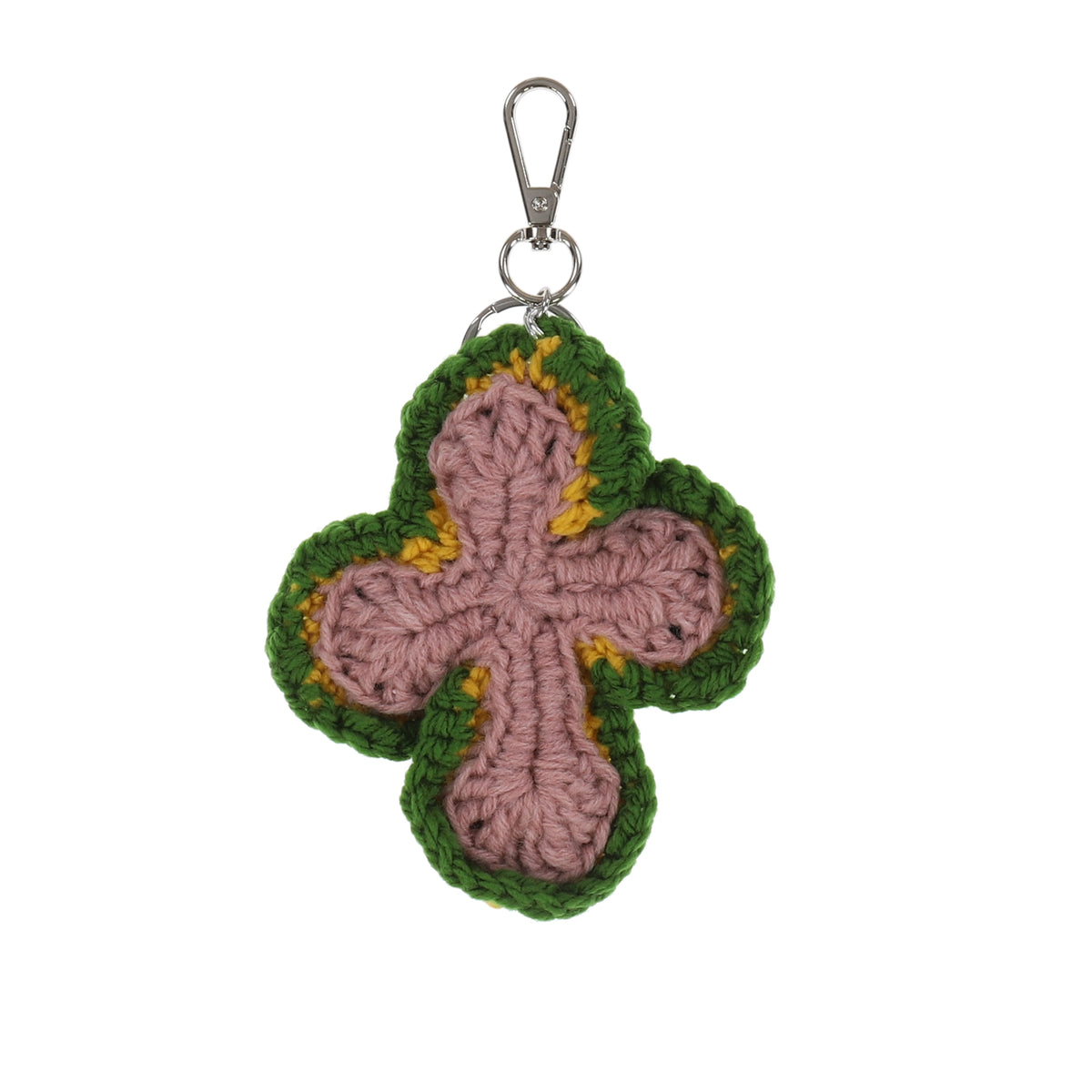 アクセサリー kirayuna Y.A.R.N. ヤーン SS26 3D CROSS KEYCHAIN / MULTI - NUBIAN ヌビアン