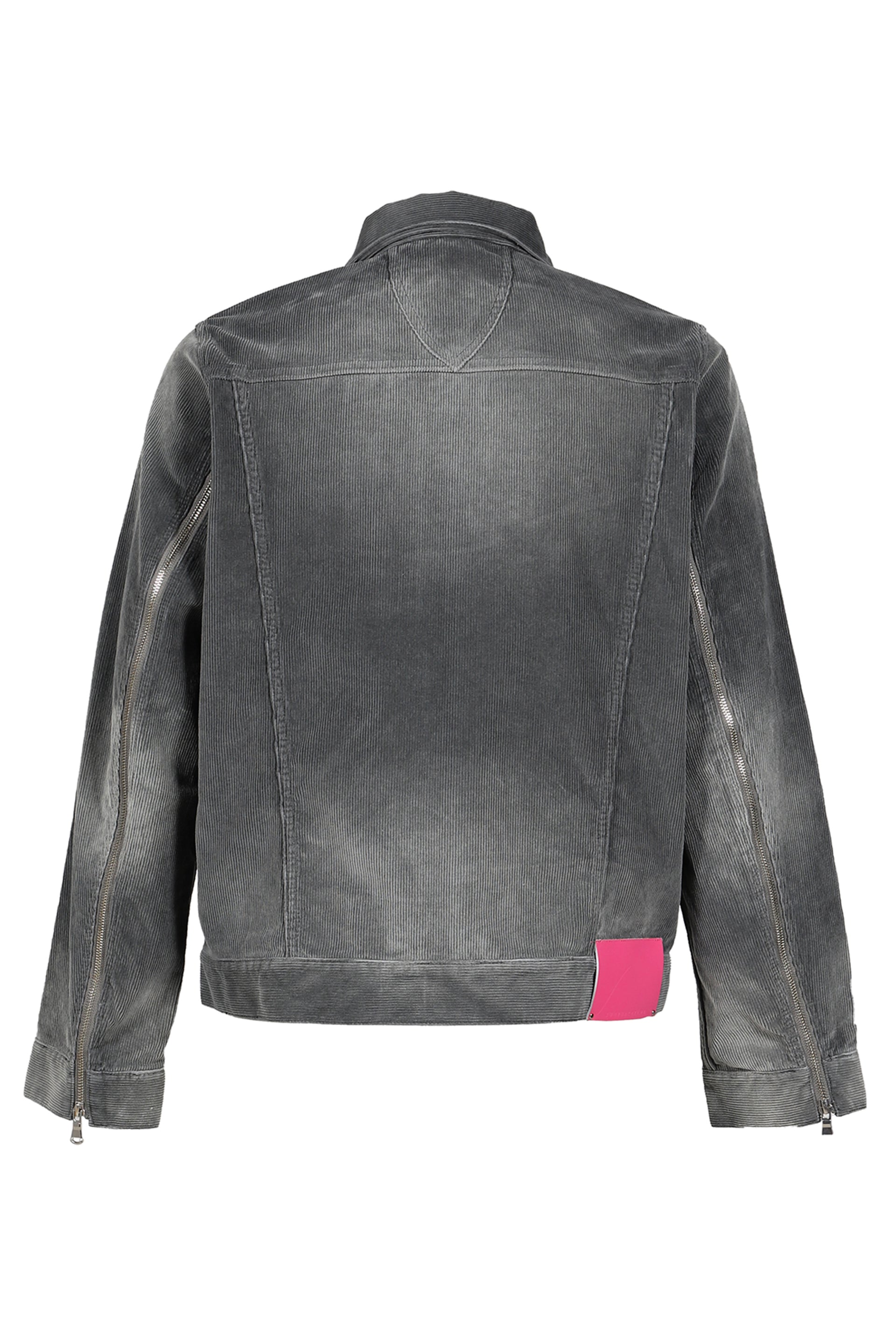 CORDUROY SLIDE JACKET / ASH