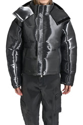 LIQUID METAL DOWN JACKET / METAL