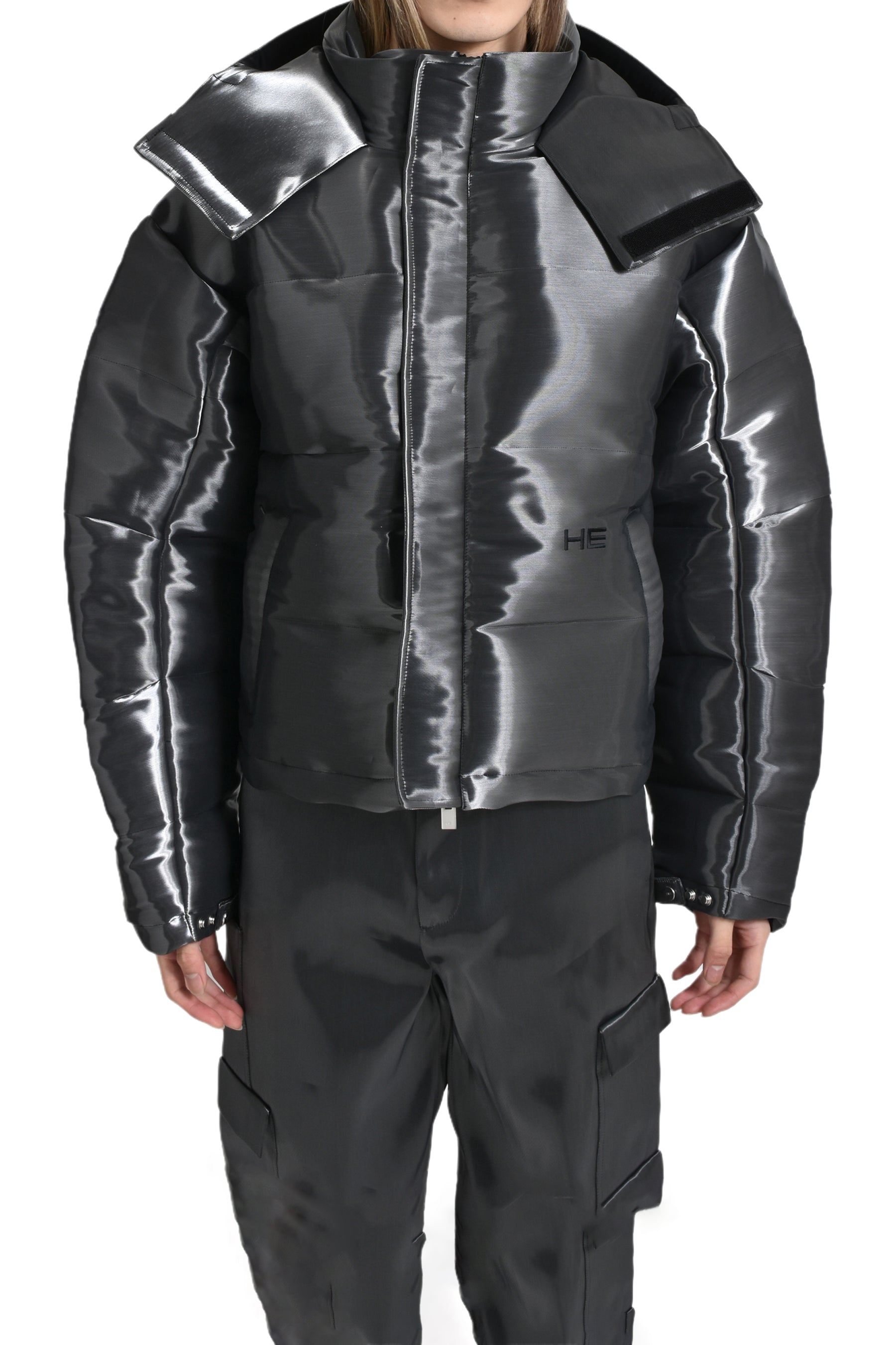 LIQUID METAL DOWN JACKET / METAL