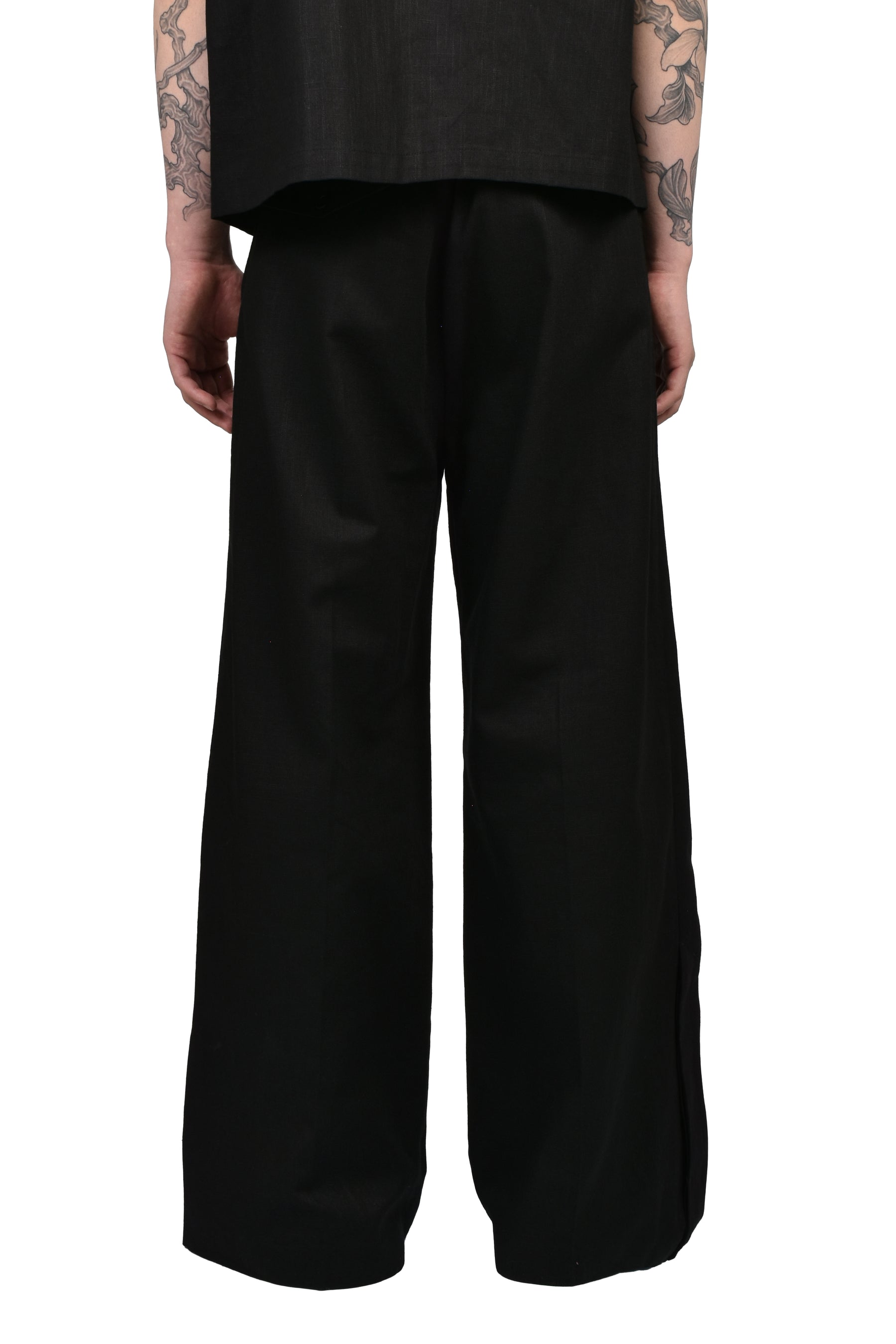CITIES' CLUB WIDECUT / BLK RAMIE