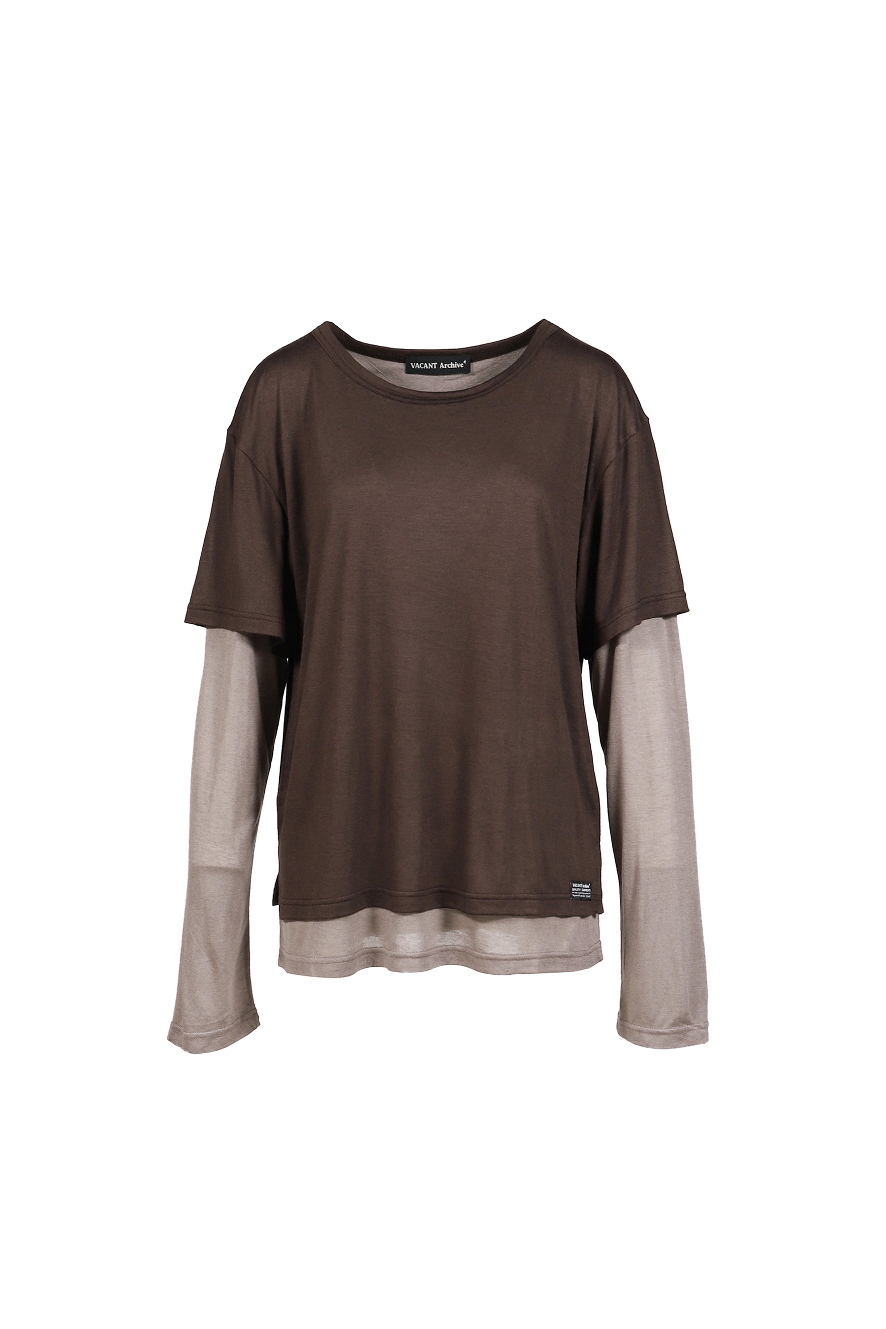 MASON LAYERED LONG SLEEVE T-SHIRT / BRW