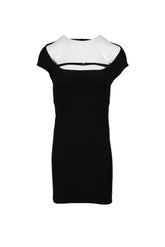 HELIOT EMIL EROSION DRESS / BLK