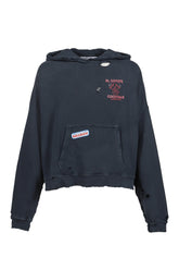 VALLEY OF DOLLS HOODED SWEATSHIRT / VTG BLK