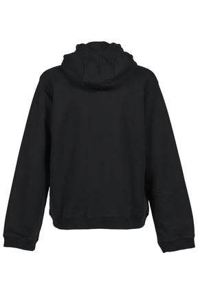 THREE ZIP HOODIE BLACK / BLK 
