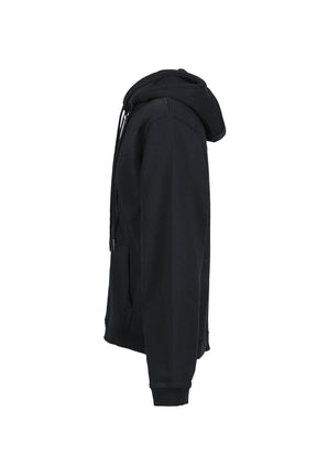 THREE ZIP HOODIE BLACK / BLK 