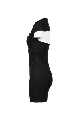 HELIOT EMIL EROSION DRESS / BLK