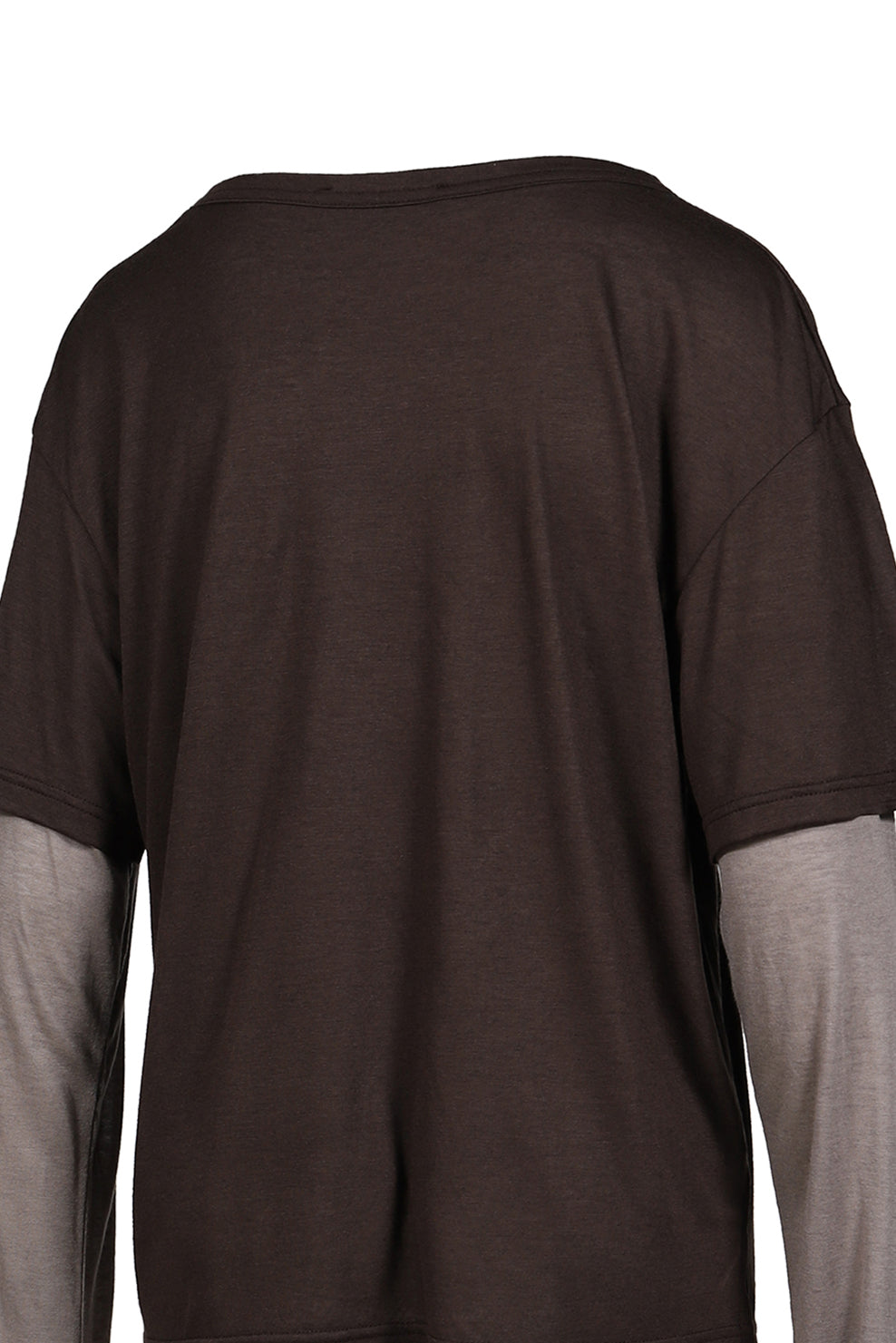 MASON LAYERED LONG SLEEVE T-SHIRT / BRW