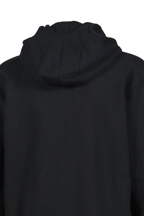 THREE ZIP HOODIE BLACK / BLK 