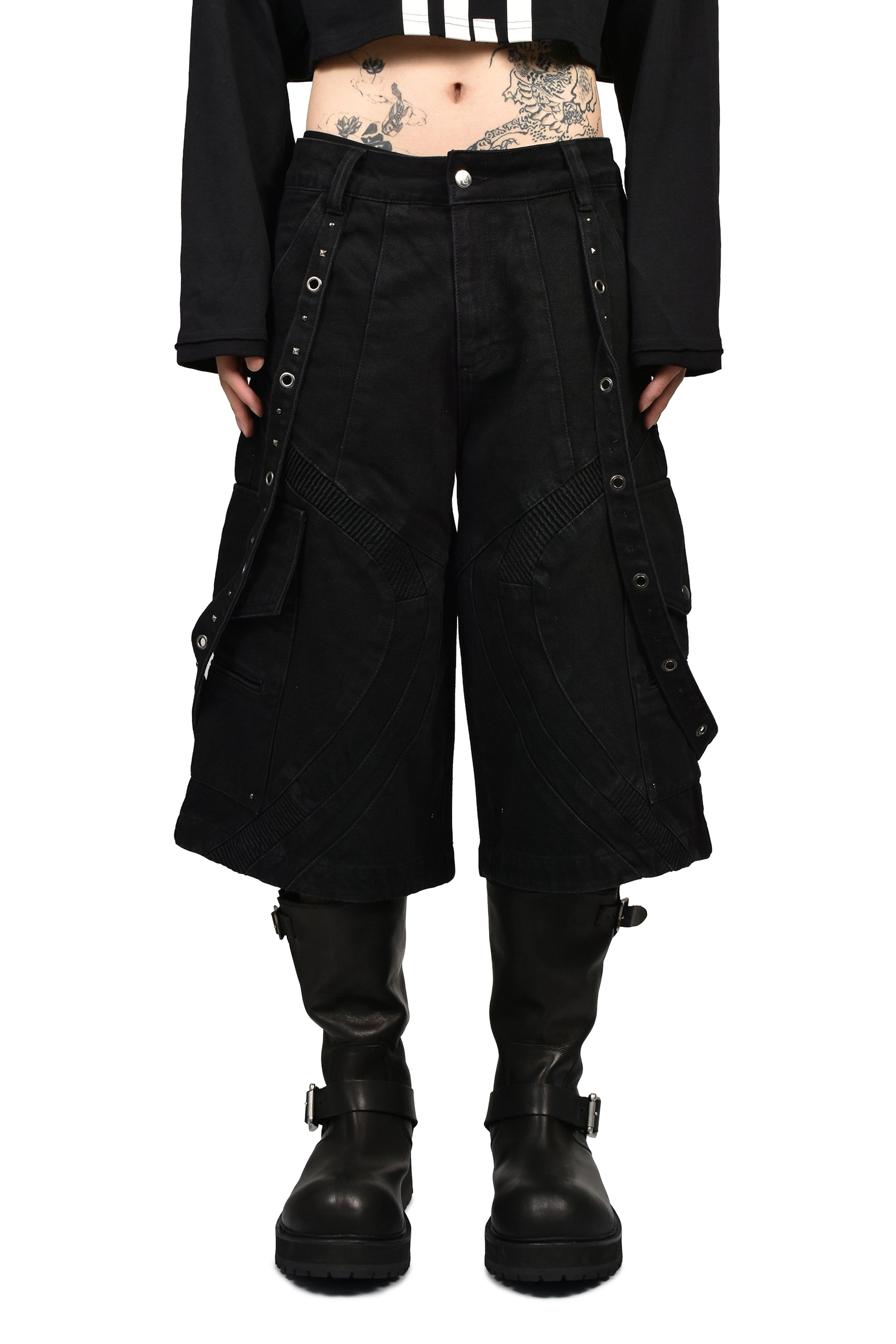 VAIN’S FLOW CARGO SHORTS / GRY