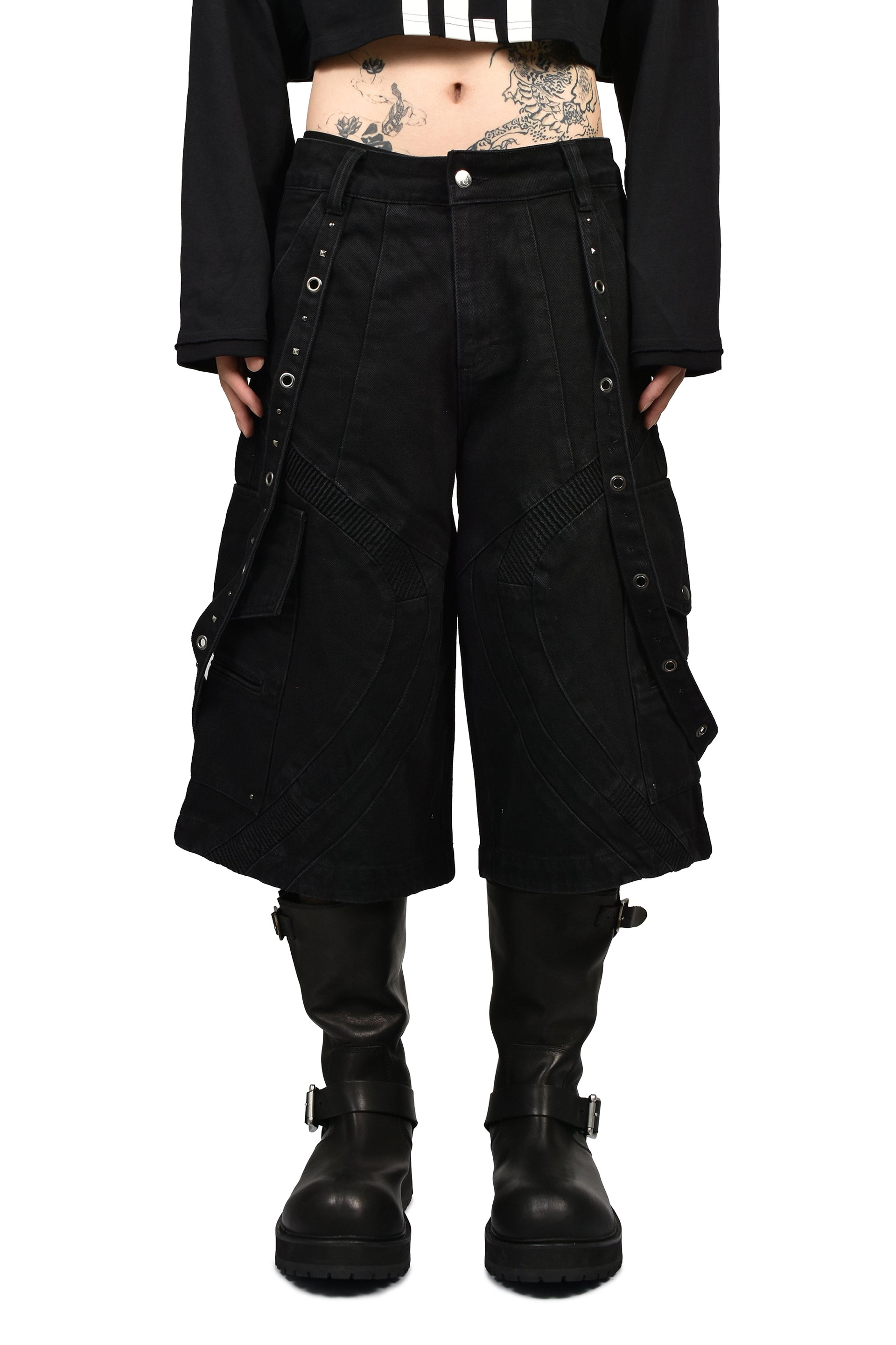 VAIN’S FLOW CARGO SHORTS / GRY