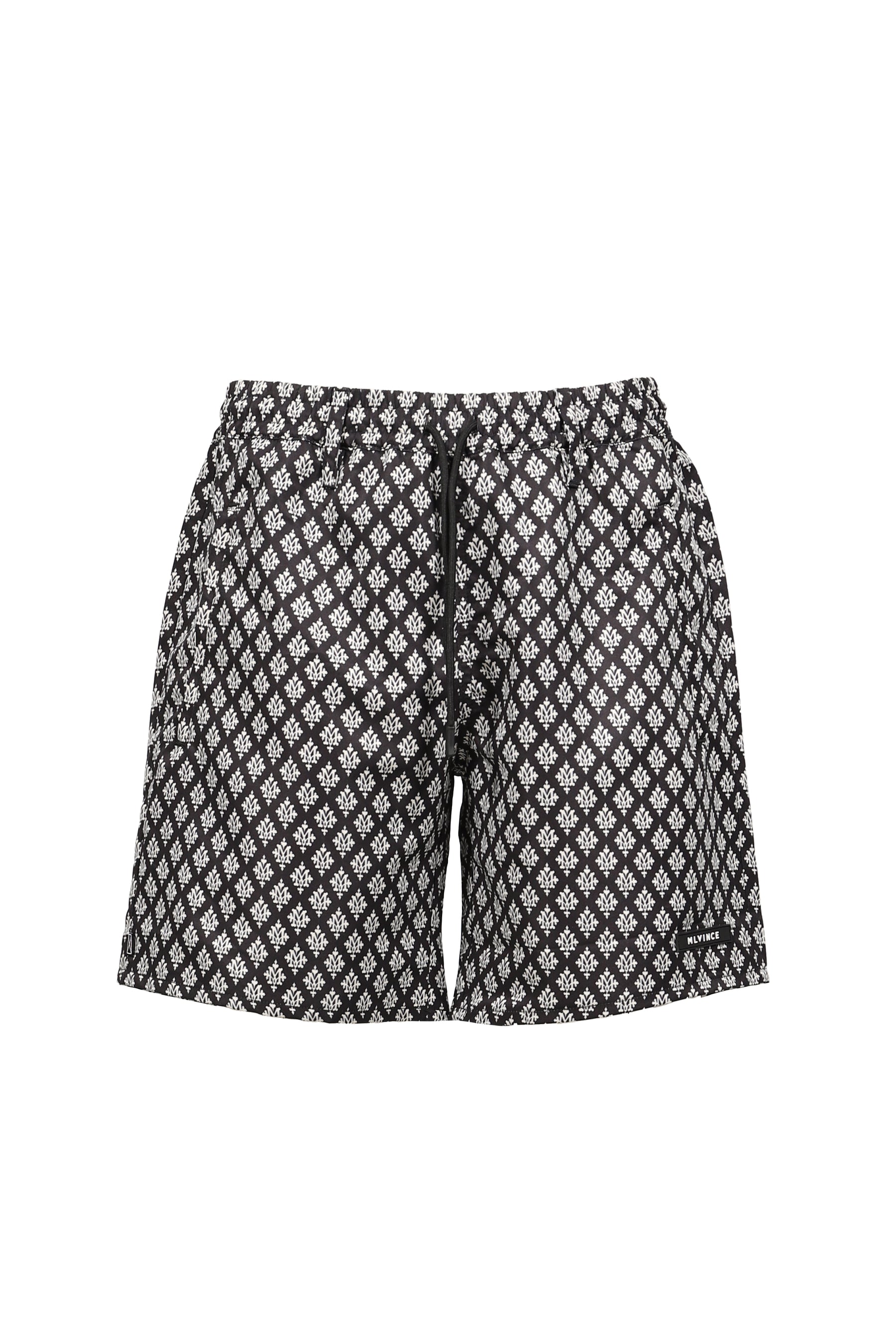 MONOGRAM SHORTS / BLK