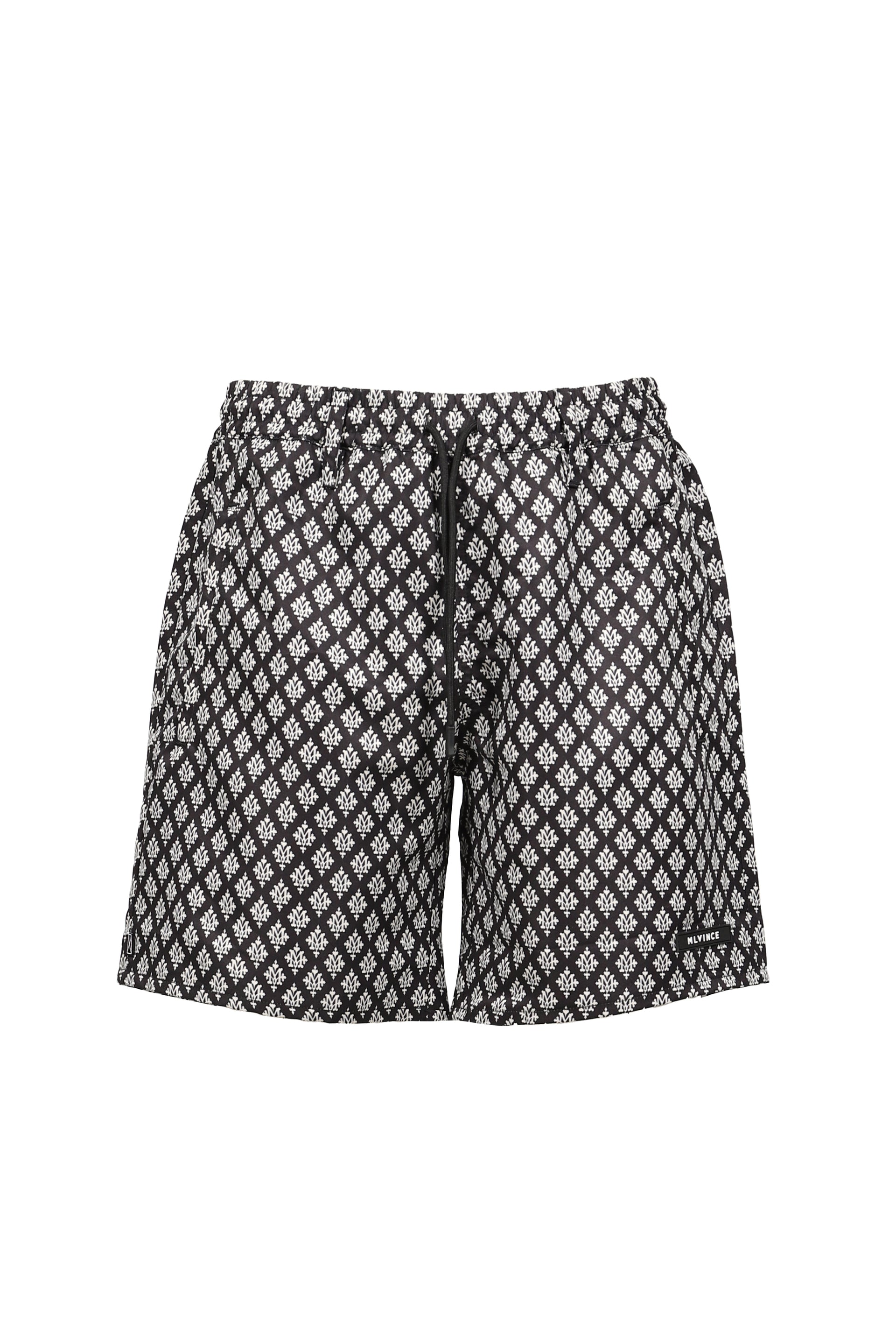 MONOGRAM SHORTS / BLK