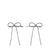 SMALL RIBBON SET 01 / WHT
