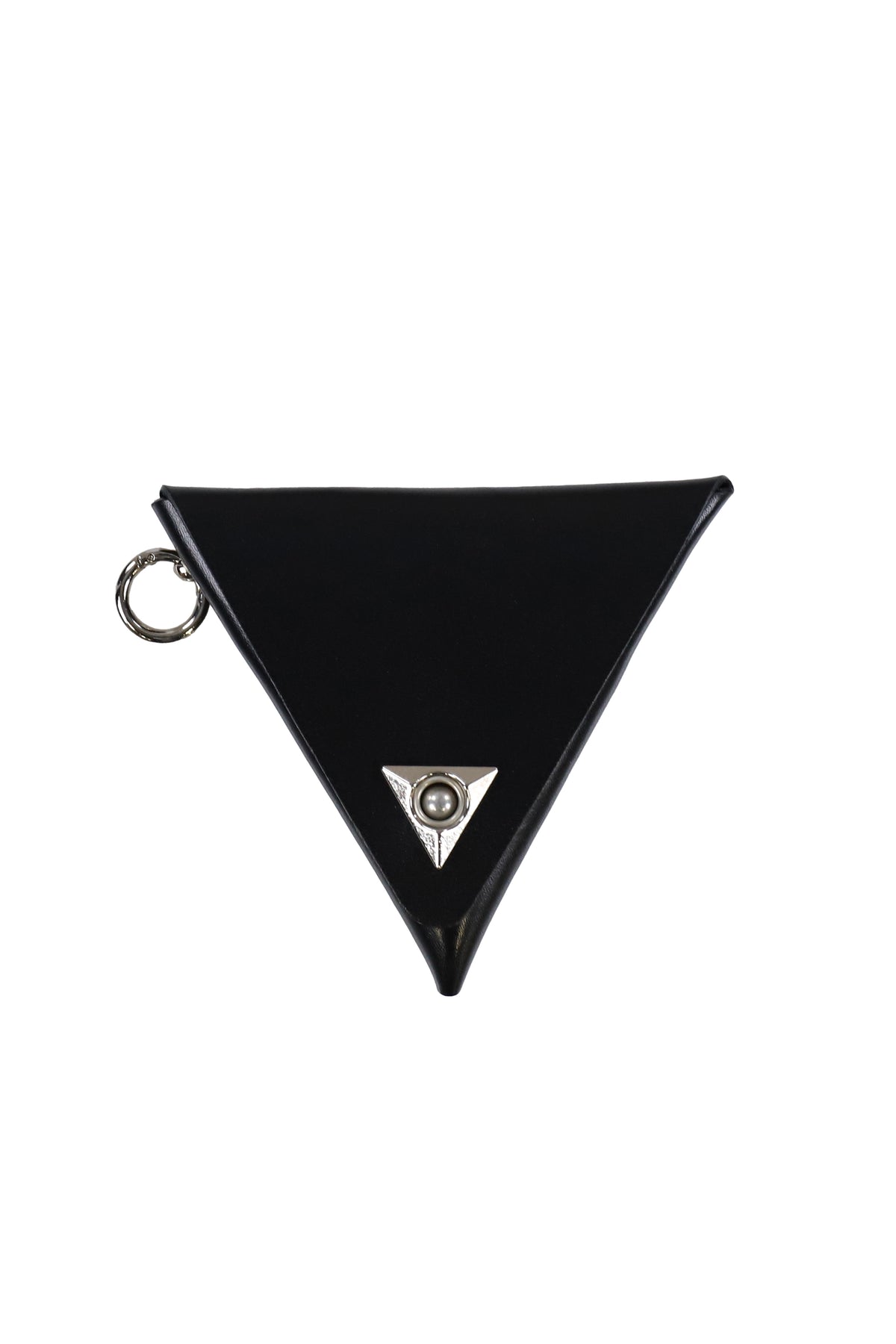 TRIANGLE COIN CASE / BLK